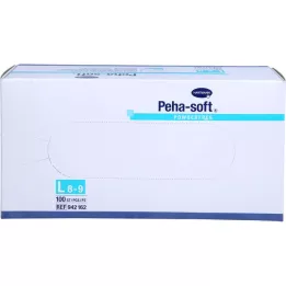 PEHA-SOFT Lat.Einm.Untert.Hands.unsterile senza polvere L, 100 pz