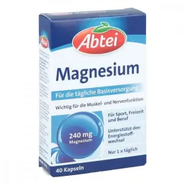 Capsule di magnesio Abbey (40 pezzi)