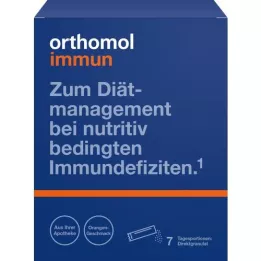 Orthomol Granuli diretti immune Arancione, 7 pz