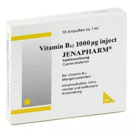 VITAMIN B12 1.000 μg Fiale iniettabili Jenapharm, 10X1 ml