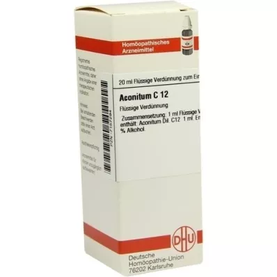 ACONITUM Diluizione C 12, 20 ml ACONITUM Diluizione C 12, 20 ml
