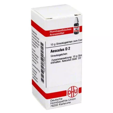 AESCULUS D 2 Globuli, 10 g AESCULUS D 2 Globuli, 10 g