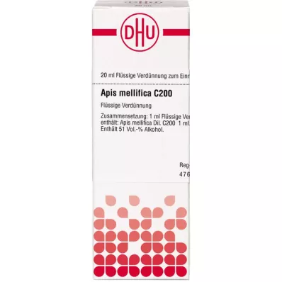 Apis Mellifica C200, 20 ml Apis Mellifica C200, 20 ml
