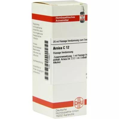 ARNICA Diluizione C 12, 20 ml ARNICA Diluizione C 12, 20 ml
