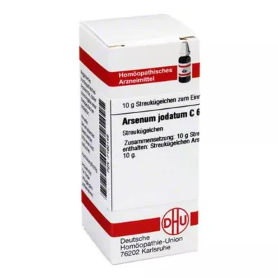 ARSENUM JODATUM C 6 Globuli, 10 g ARSENUM JODATUM C 6 Globuli, 10 g