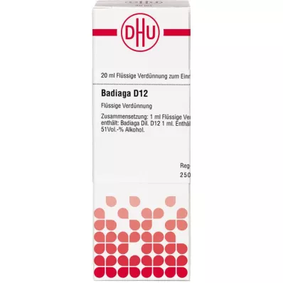 BADIAGA D12, 20 ml
