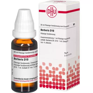 Berberis D10, 20 ml