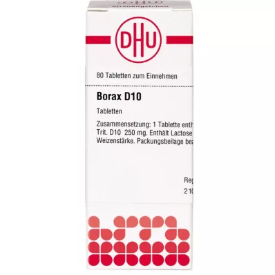 Borax D10, 80 pz