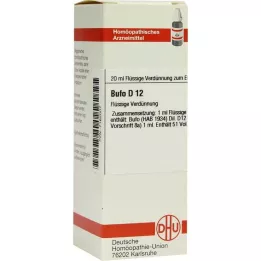 BUFO D 12 Diluizione, 20 ml