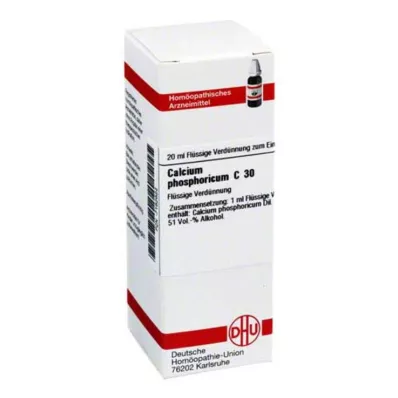 CALCIUM PHOSPHORICUM Diluizione C 30, 20 ml CALCIUM PHOSPHORICUM Diluizione C 30, 20 ml