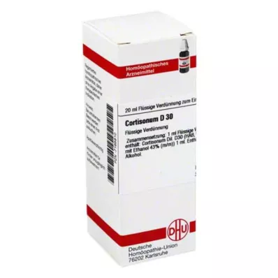 CORTISONUM Diluizione D 30, 20 ml CORTISONUM Diluizione D 30, 20 ml