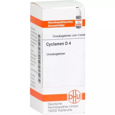 CYCLAMEN D 4 Globuli, 10 g CYCLAMEN D 4 Globuli, 10 g