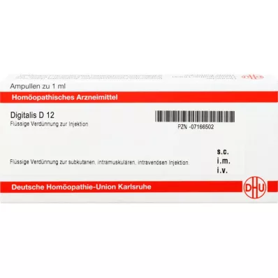 Digitalis D12, 10x1 ml Digitalis D12, 10x1 ml