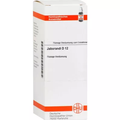 JABORANDI D 12 Diluizione, 20 ml JABORANDI D 12 Diluizione, 20 ml