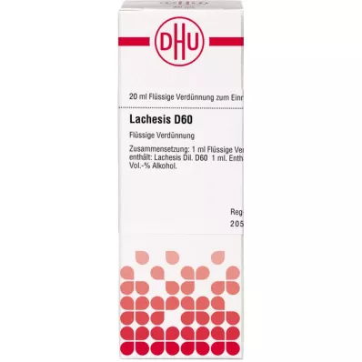 Lachesis D60, 20 ml Lachesis D60, 20 ml