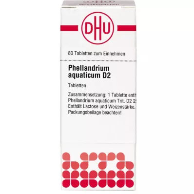 Phellandrium Aquat D 2, 80 pz Phellandrium Aquat D 2, 80 pz