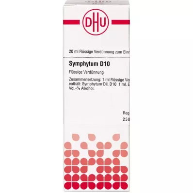 SYMPHYTUM D 10 Diluizione, 20 ml