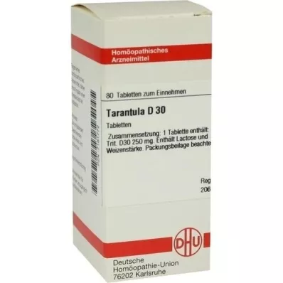 TARANTULA D 30 compresse, 80 pz