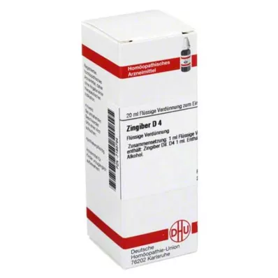 ZINGIBER D 4 Diluizione, 20 ml ZINGIBER D 4 Diluizione, 20 ml