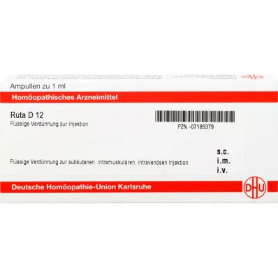 Ruta D12, 10x1 ml