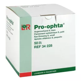 PRO-OPHTA Benda per gli occhi S piccola, 50 pz
