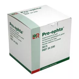 PRO-OPHTA Benda per gli occhi S grande, 50 pz