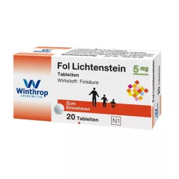 FOL Lichtenstein 5 mg compresse, 20 pz