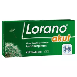 LORANO compresse acute, 20 pz