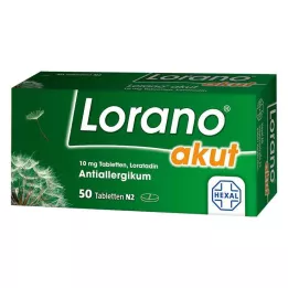 LORANO compresse acute, 50 pz