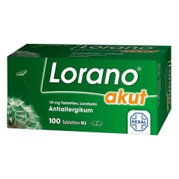 LORANO compresse acute, 100 pz