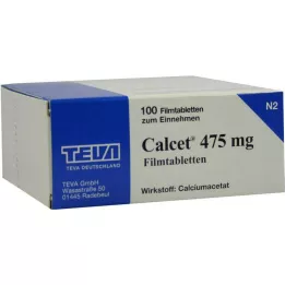 CALCET Compresse rivestite con film da 475 mg, 100 pz