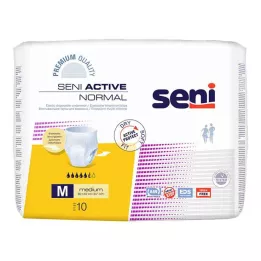 SENI Slip per incontinenza normale attiva monouso M, 10 pz