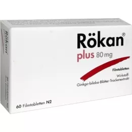 RÖKAN Plus compresse con pellicola da 80 mg, 60 pz