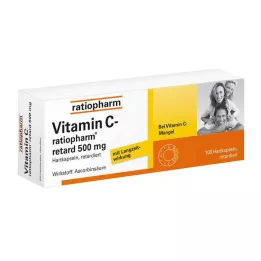 VITAMIN C-RATIOPHARM retard 500 mg capsule, 100 pz