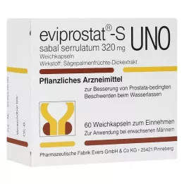 EVIPROSTAT-S sabal serrulatum 320 uno capsule, 60 pz
