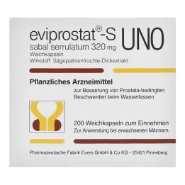 EVIPROSTAT-S sabal serrulatum 320 uno capsule, 200 pz