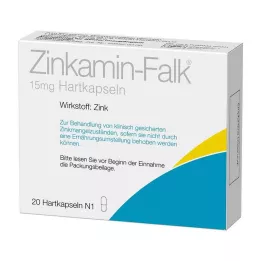 ZINKAMIN Falk 15 mg capsule rigide, 20 pz