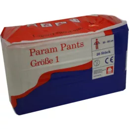 Pantaloni per pannolini monouso taglia I, 20 pz