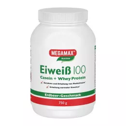 EIWEISS 100 polvere di megamax alla fragola, 750 g