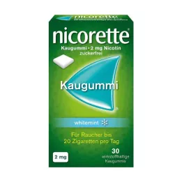 NICORETTE Gomma da masticare 2 mg whitemint, 30 pz