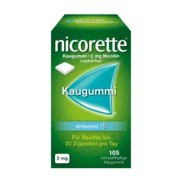 NICORETTE Gomma da masticare 2 mg whitemint, 105 pz