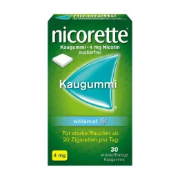 NICORETTE Gomma da masticare 4 mg whitemint, 30 pz