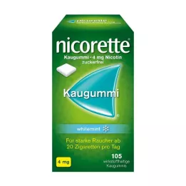 NICORETTE Gomma da masticare 4 mg whitemint, 105 pz