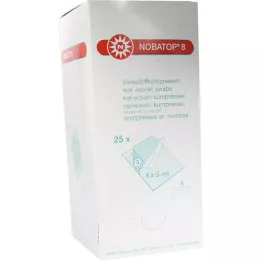 NOBATOP 8 comprime 5x5 cm sterili, 25x5 pz