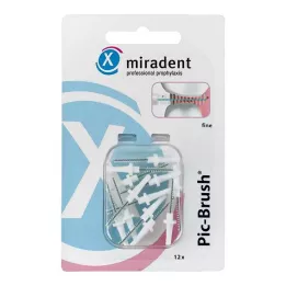 PIC BRUSH Spazzolino interdentale di ricambio 2 mm bianco, 12 pz