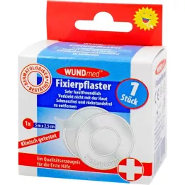 FIXIERPFLASTER 2,5 cmx5 m trasparente, 1 pezzo