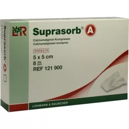 SUPRASORB Un componente di alginato di calcio 5x5 cm, 8 pz
