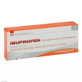 IBUPROFEN Hemopharm 400 mg compresse rivestite con film, 20 pz