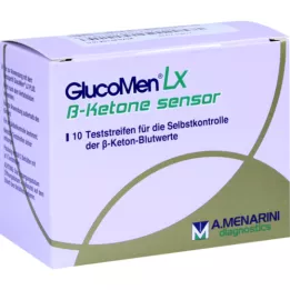Glucomen. LX Plus Striscia di prova del sensore di ketone, 10 pz