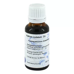 KALIUM JODATUM D 2 diluizione di Hanosan, 20 ml